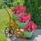 4PCS Home Decor Fake Plants Artificial Flowers Artificial Geraniums Outdoor Fake Flowers Artificial Flowers Fake Silk Bouquet